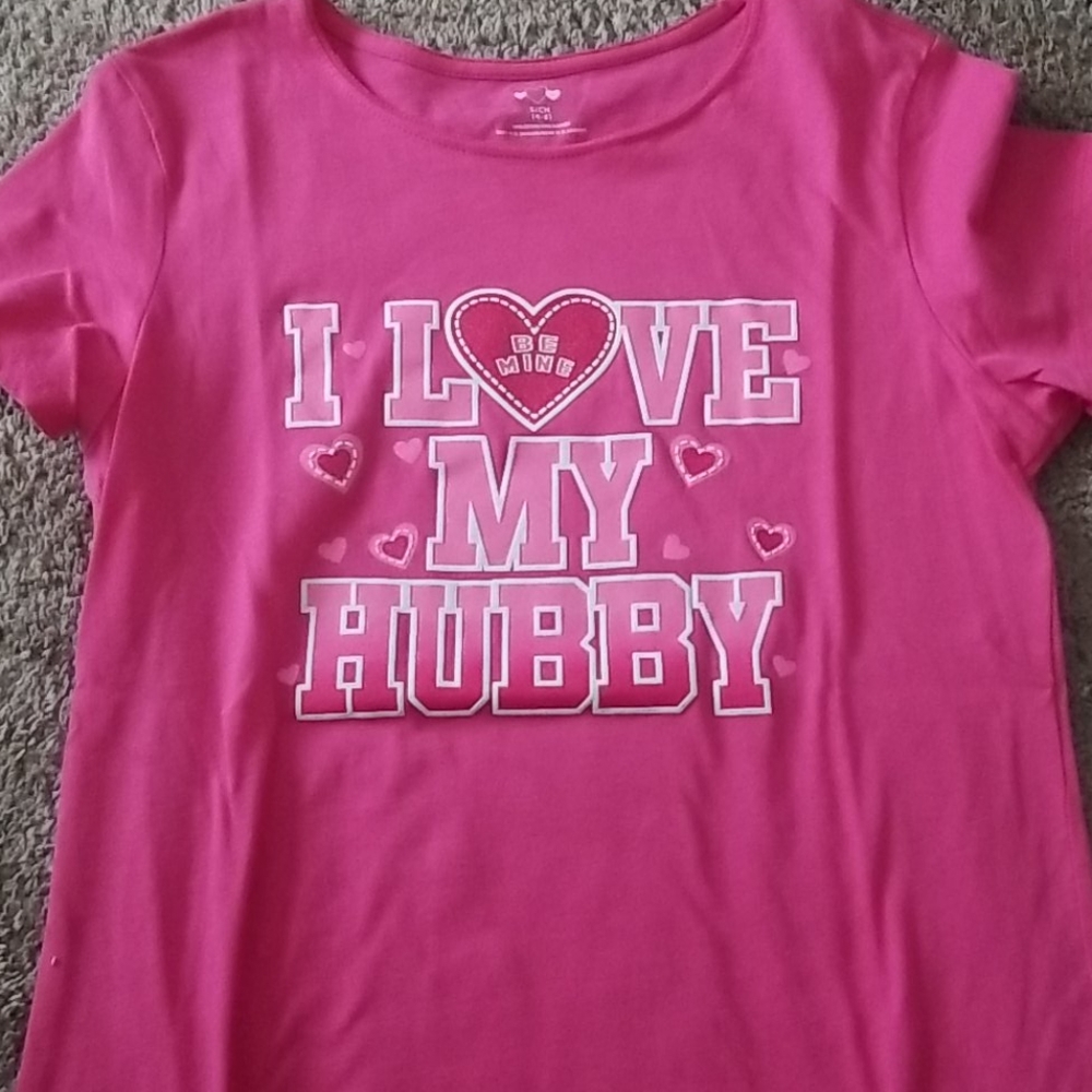 I love my Hubby Valentine's shirt
